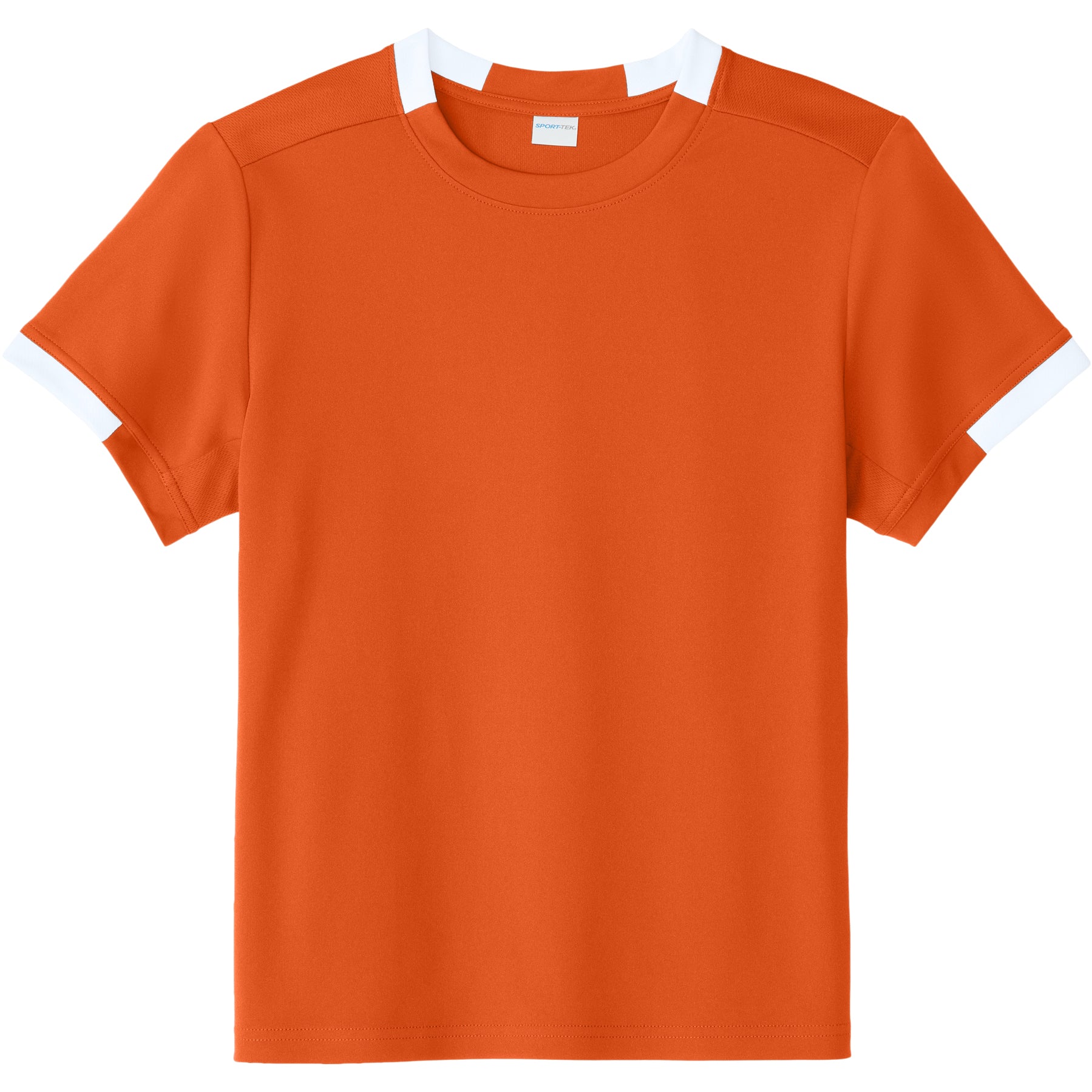 Deep Orange/White