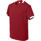 Deep Red/White