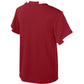 Deep Red/White
