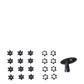 Silver/Black